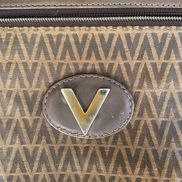 Mario Valentino zippered clutch w dust cover - Picture 13 of 16